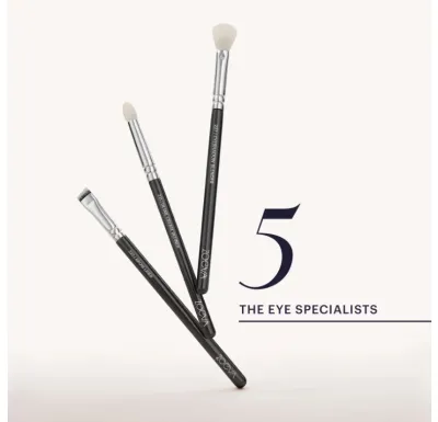 Набор кистей The Artists Brush Set 15 веганских кистей The Zoe Bag & The Artists Pinselset