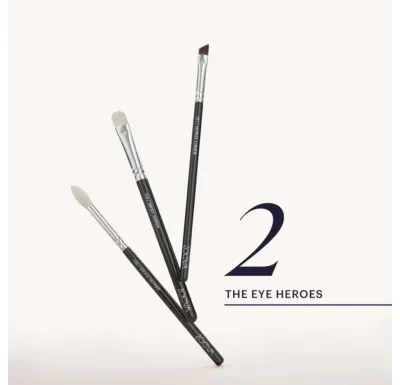 Набор кистей The Artists Brush Set 15 веганских кистей The Zoe Bag & The Artists Pinselset