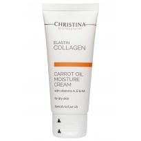 Увлажняющий Крем Для Сухой Кожи Elastin Collagen Carrot Oil Moisture