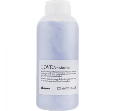 Кондиціонер для розгладження неслухняного та хвилястого волосся LOVE smoothing conditioner 1000 мл