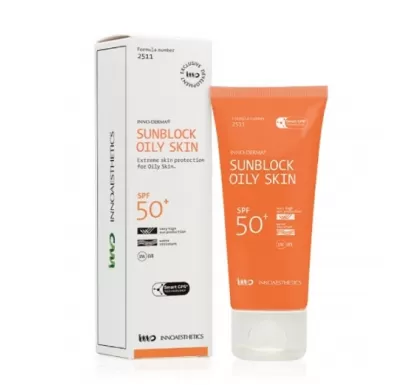 Сонцезахисний Крем Для Жирної Шкіри Sunblock UVP 50+ Oily Skin
