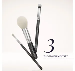 Набор кистей The Artists Brush Set 15 веганских кистей The Zoe Bag & The Artists Pinselset