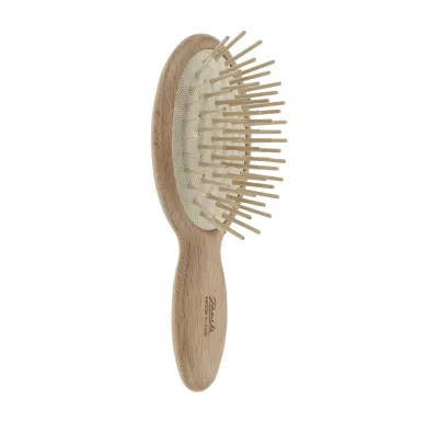Щітка Для Волосся Wooden Oval Shaped Hair Brush, Small Size