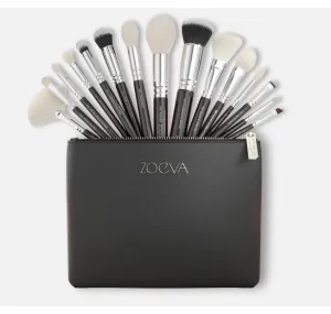 Набор кистей The Artists Brush Set 15 веганских кистей для лица и глаз