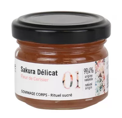 Скраб Для Тела Сахарный Сироп Sakura Delicat Body Scrub